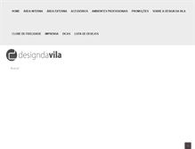 Tablet Screenshot of designdavila.com.br
